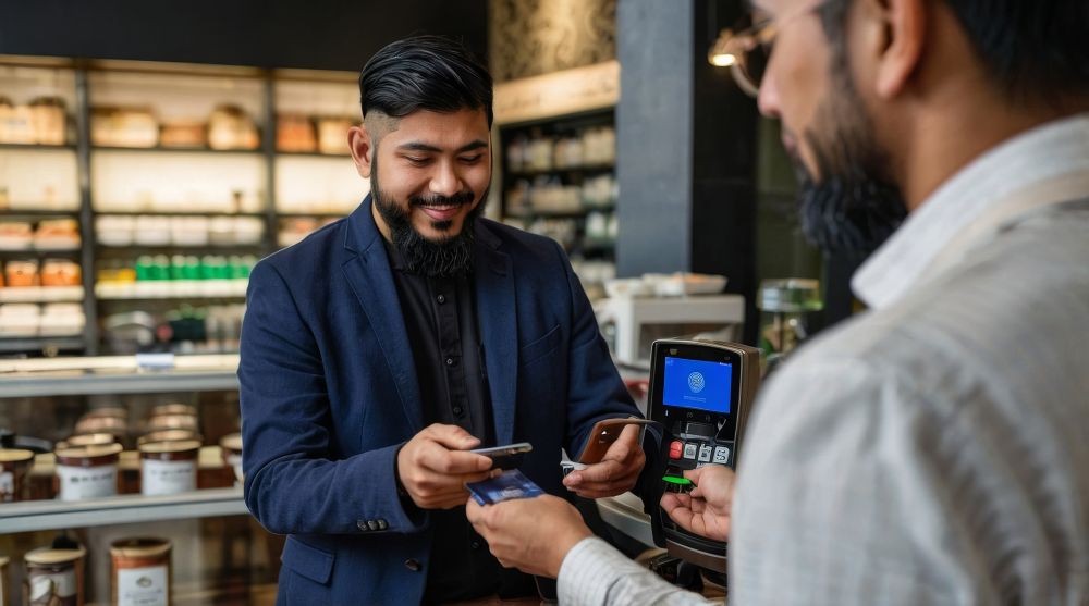 asian-muslim-man-using-contactless-payment-pay